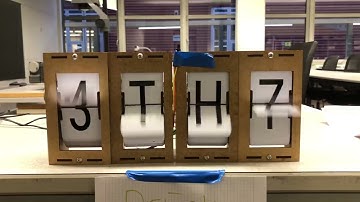 Split-Flap Installation