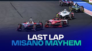 Last lap full of DRAMA in Round 7 😱 | Misano E-Prix
