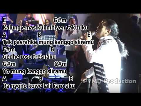 chord kunci gitar lagu kalung emas Didi Kempot