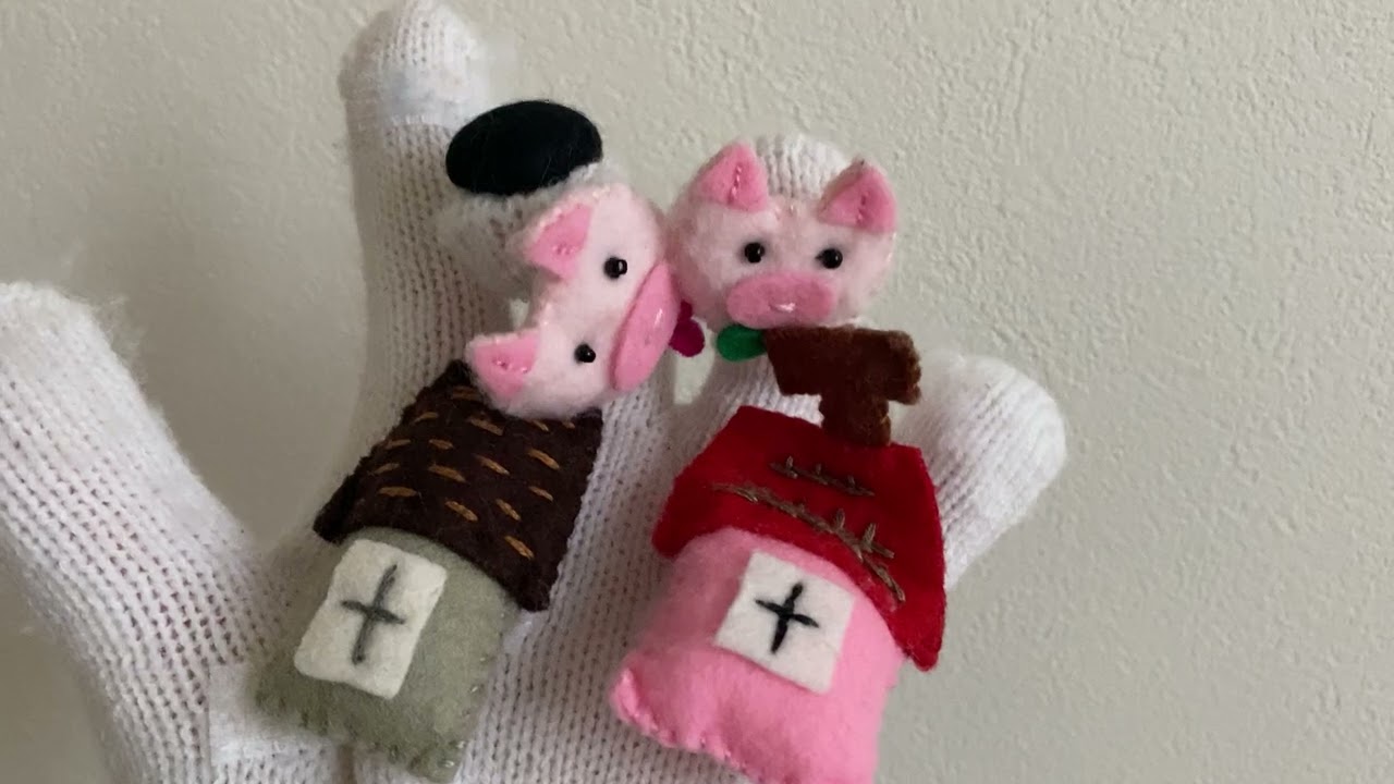 【 戦前の指人形 】　三匹の子ブタ　予備品・箱付　稀少 Amazon.co.jp: 3匹のこぶた 指人形 : おもちゃ