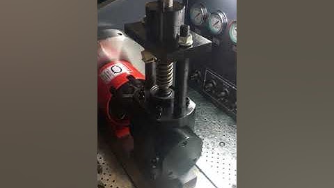 crs708 common rail injector pump testing machine about eup installing