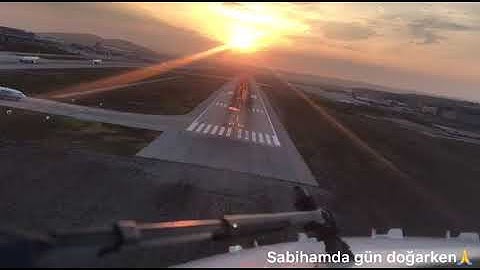 Dawn Approach Sabiha Gokcen Airport/LTFJ RWY06