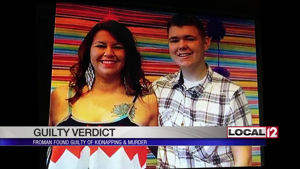 Jurors find Froman guilty of murder, kidnapping