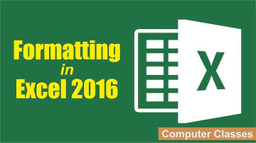 Formatting in Excel 2016 | Font Formatting | Number Formatting | Date/Time Formatting | Cell Styles