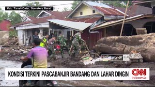 Kondisi Terkini Pascabanjir Bandang Lahar Dingin Sumbar, Jalanan Masih Dipenuhi Lumpur