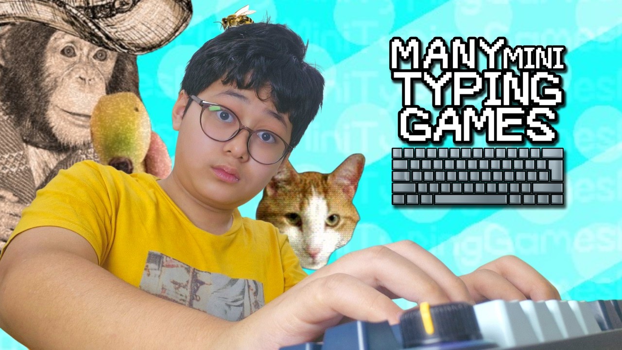 Mini Typing I'm REALLY bad at typing! (Many Mini Typing Games Demo) - YouTube