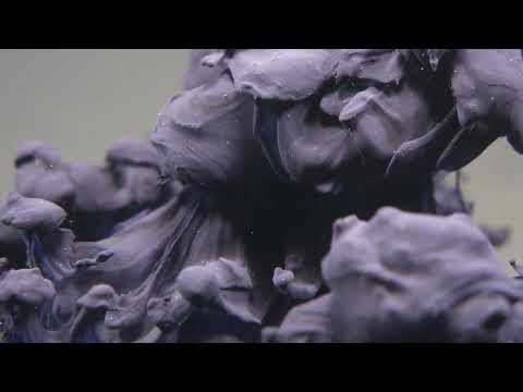 Purple Paint in Slow Motion - Free Stock Video