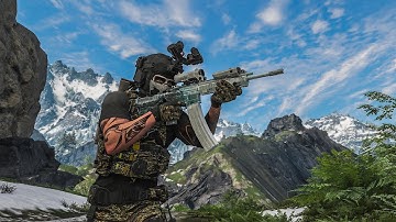 416 Black Ice VS Behemoth No Weapon Perks Advance Difficulty Ghost Recon Breakpoint