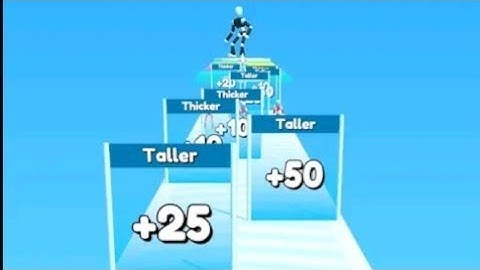 Tall Man Run 3d Next levels|Max level Gameplay ios Android videos pro Walkthrough new mobile Game.