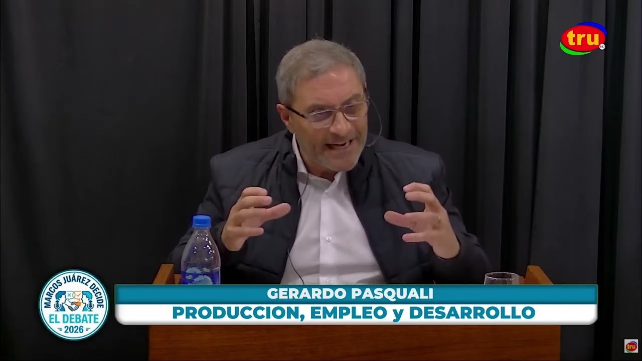 Marcos Juárez 2026 El Debate. Producción, empleo y desarrollo. Resumen