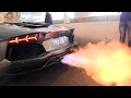 The best supercar exhaust flames ever