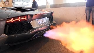 The BEST Supercar Exhaust FLAMES Ever!!