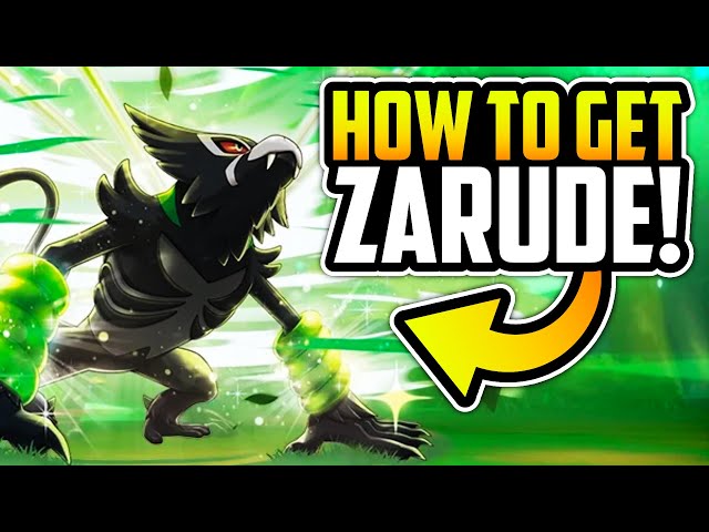 Pokémon Sword & Shield's Zarude: Everything You Need To Know