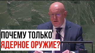 Небензя в ООН потребовал ответа от США за вооружение Космоса