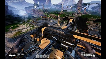 RIDING THE HUB DRONE - Satisfactory! #satisfactoryReact Submission!