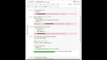 python tqdm tutorial