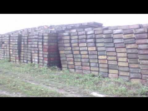 Пожар на складе боеприпасов в городе Балаклея