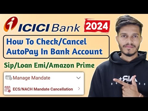 How To Stop Autopay In imobile App | ECS NACH Cancellation Icici Bank | Icici E Mandate Cancel