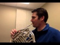 Ab natural minor scale french horn circle of 4ths