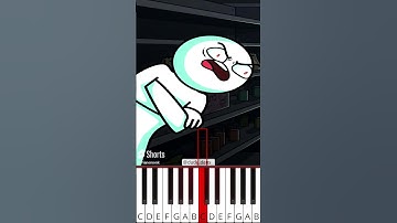 Skittles Meme Part 2 | Animation Meme (@dude.dans_) - Octave Piano Tutorial