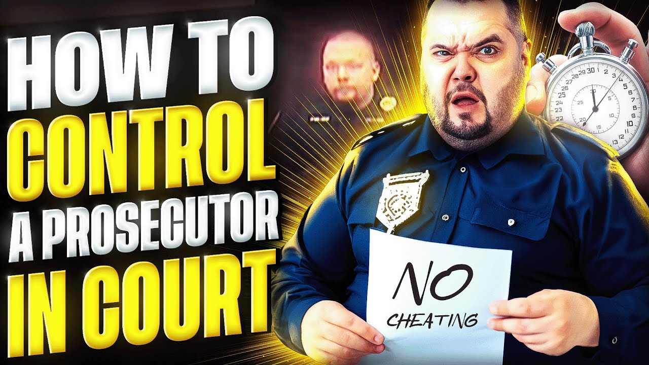 Learn How to CONTROL the Prosecutor in a Courtroom