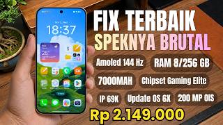 ASLI MENDING INI‼️200 MP OIS, RAM 8/256 GB, 7000MAH - HP 2 JUTAAN TERBAIK DAN TERBARU MEI 2026