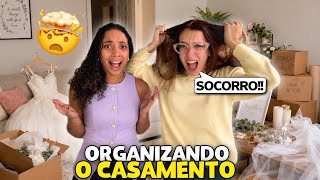 ORGANIZANDO O CASAMENTO DA MINHA AMIGA SOFIA PAVEL!! CAOS TOTAL 😂