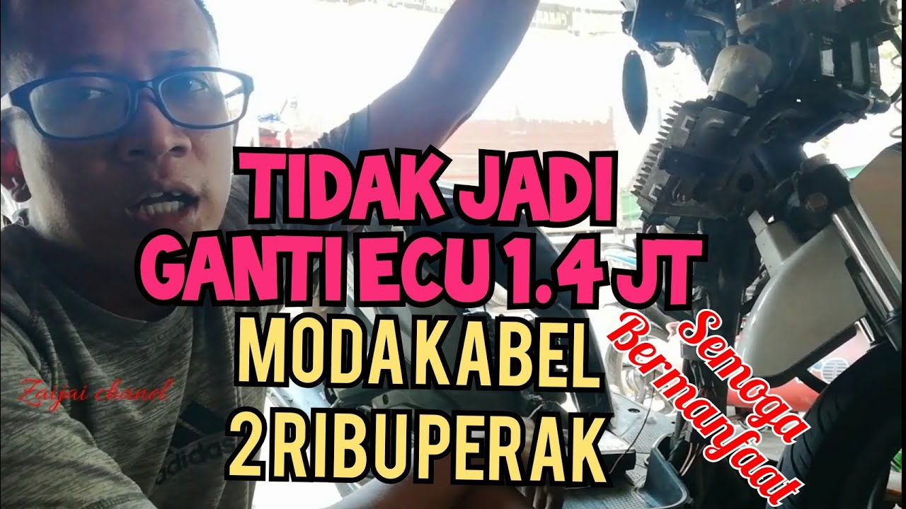 Vario 125 kedip 52 tidak jadi ganti ecu ( rusak kebangetan) part 1