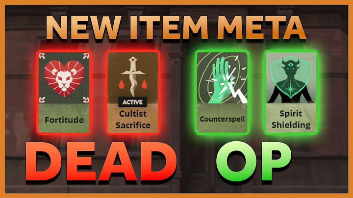 The Worst and Best Items - NEW Deadlock Patch