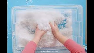 Science Experiment Lesson (Fake Snow)