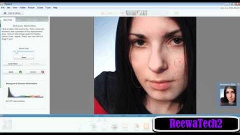 How To Remove Blemishes/Marks/Acne using Picasa =)