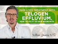 Telogen Effluvium Hair Loss - What is it? How To Fix It Fast