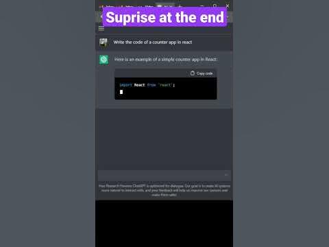 Chat GPT is awesome 😳 GPT writing code #shorts #javascript #nodejs #