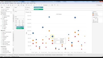 Tableau Tutorial 24 | How to Create Circle Views Chart in Tableau | Tableau Circle Views Chart