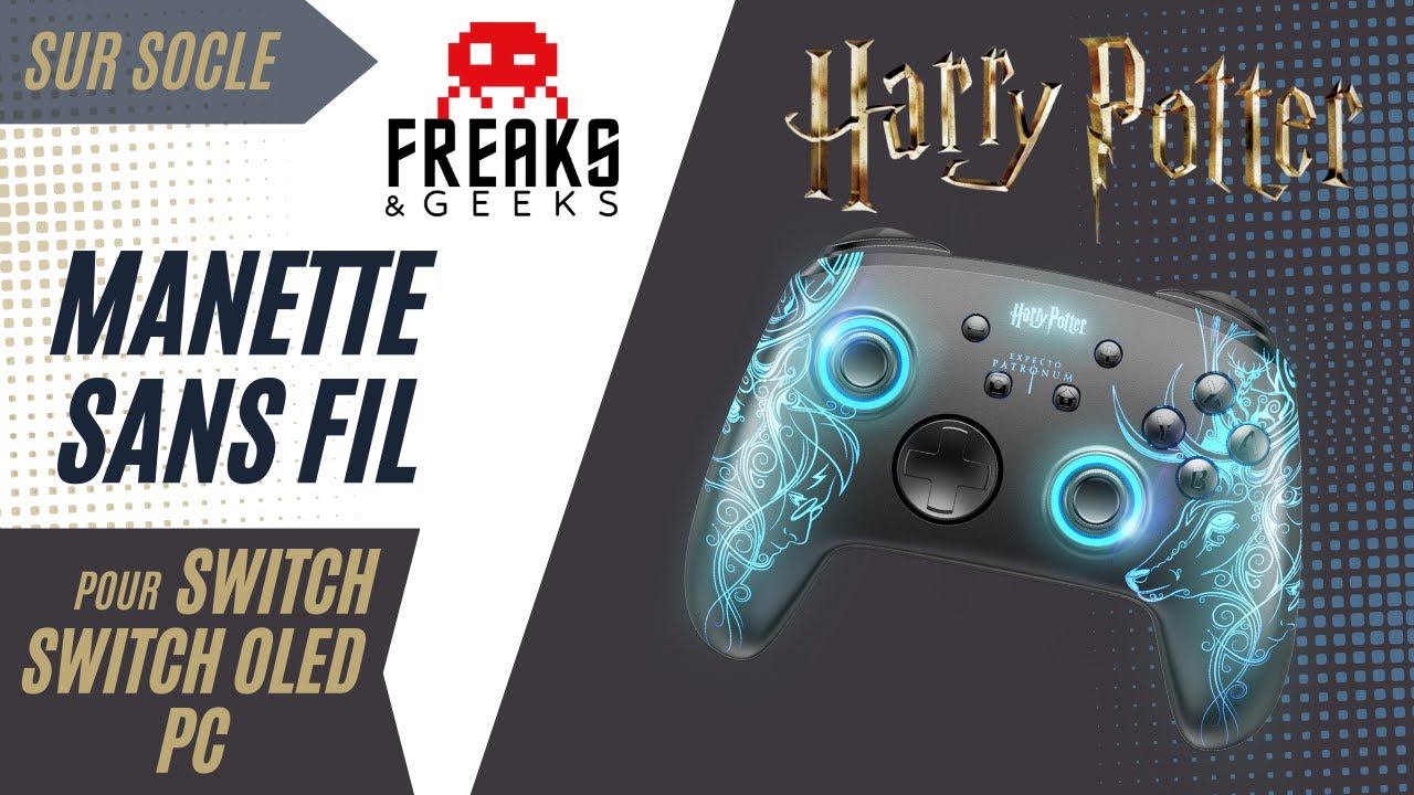 Harry Potter - Manette Switch/PC Sans Fil RGB