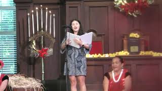 O Holy Night in Hawaiian Church With Hula Dec. 2023