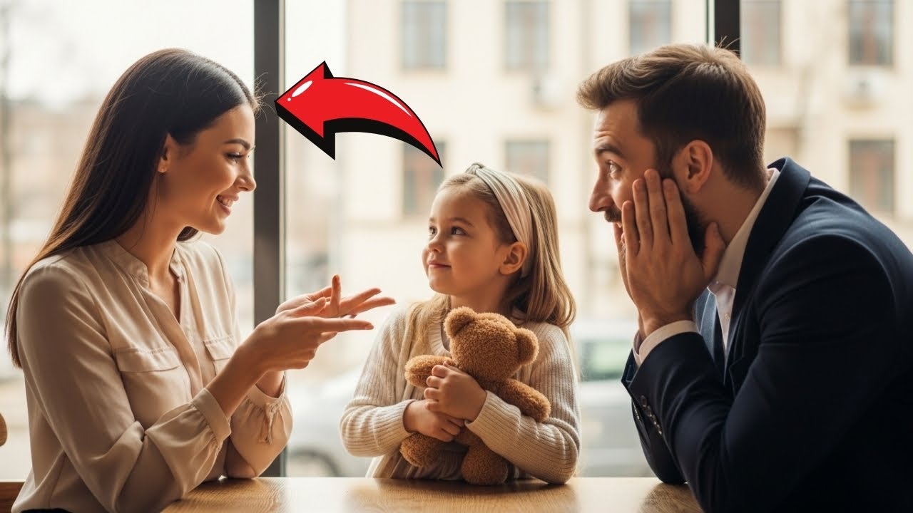 Millionärs Tochter sprach nicht – bis eine Fremde im Café in Gebärdensprache antwortete.