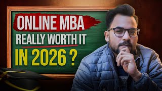 🎓 Is Online MBA Really Worth It in 2026❓|| Honest Review💯 || Eligibility || Ankit Sharma