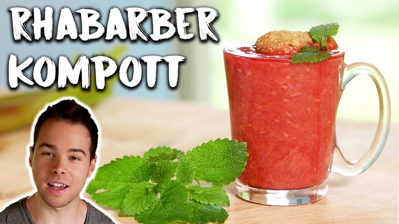 Rhabarberkompott selber machen