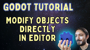 How to edit objects directly in editor - Godot 4