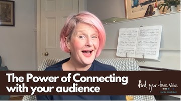 The Power of Connecting with your audience