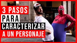 3 PASOS (por Madrid) para CARACTERIZAR a un PERSONAJE