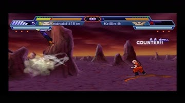 DBZ Shin Budokai 2 - Android 18 vs. Krillin (HD 720p)