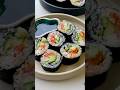 Easy Vegetarian Sushi Rolls | Japanese Home Cooking #shorts #sushi #japanesecooking #recipe