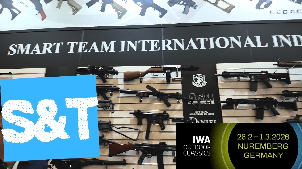 Airsoft - IWA 2026 - les nouveautés Smart Team International (S&T) [FR sub]