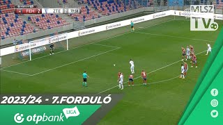 Fehérvár FC - ZTE FC | 3-3 | (1-0) | OTP Bank Liga | 7. forduló | MLSZTV