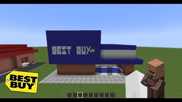 Minecraft Tutorial: How To Build A Best Buy (2021 City Build)