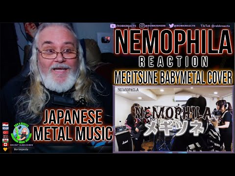 NEMOPHILA Reaction MEGITSUNE Babymetal Cover - メギツネ 演奏してみた♪ - Requested