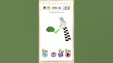 brain test level 162 ( tortoise must win ) #braintest #brainchallenge #braintestlevel #level