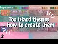 THE MOST POPULAR ANIMAL CROSSING NEW HORIZONS ISLAND THEMES AND HOW TO DO THEM💕👀/ACNH theme ideas